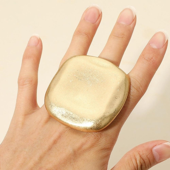 Jewelry - Oversized Gold Statement Ring